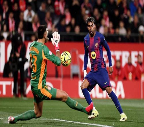 達成新成就，赫羅納隊史首次在西甲擊敗領(lǐng)頭羊球隊