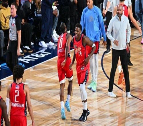 拒絕“劃水”，精彩場面頻現(xiàn)！美國隊打世界隊“拯救”NBA全明星賽