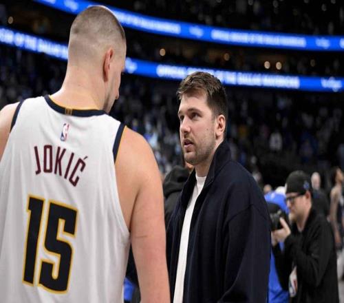 搞笑了，掘金隊約基奇的打賭玩笑讓湖人隊東契奇啞口無言