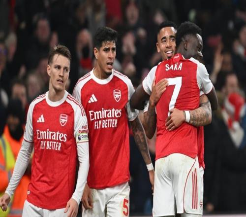 阿森納近36次對狼隊均有進球，為英格蘭足壇歷史第二長紀錄