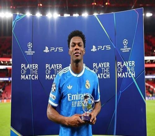 中場大閘，楚阿梅尼當選本菲卡vs皇馬全場最佳