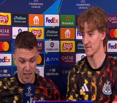 戈登和特里皮爾搶罰點球發(fā)生爭執(zhí)，兩人賽后接受采訪稱已和解