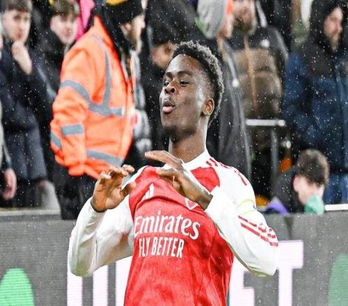 破荒，薩卡終結自己在阿森納各項賽事15場不進球紀錄