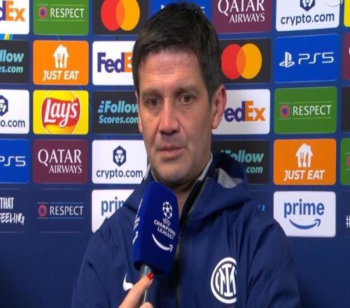 齊沃：勞塔羅的傷很嚴重次回合仍是開放的，我們會爭取晉級