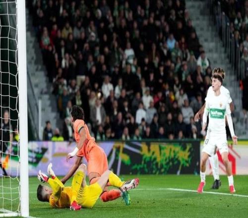 本賽季巴薩已擊中門框32次，歐洲五大聯(lián)賽球隊中最多