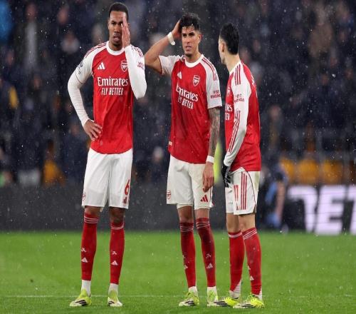 電訊報分析阿森納狀態(tài)下滑：后防意外丟球增加，左路進(jìn)攻啞火