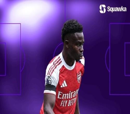 207場造105球，薩卡是塔帥治下參與英超進(jìn)球最多的阿森納球員