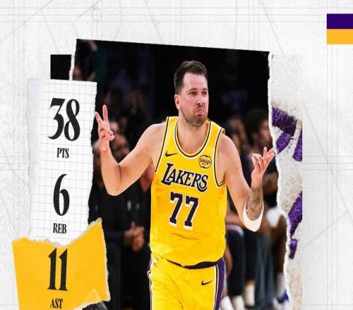 關鍵時刻16勝3負聯盟封王！東契奇38+11+8三分湖人新王僅存1軟肋