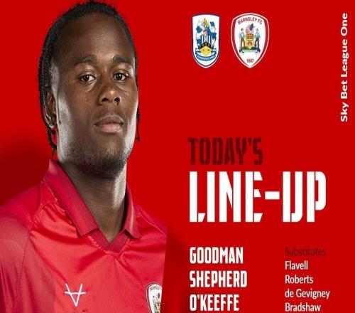 巴恩斯利公布客戰(zhàn)哈德斯菲爾德大名單，徐彬未在列