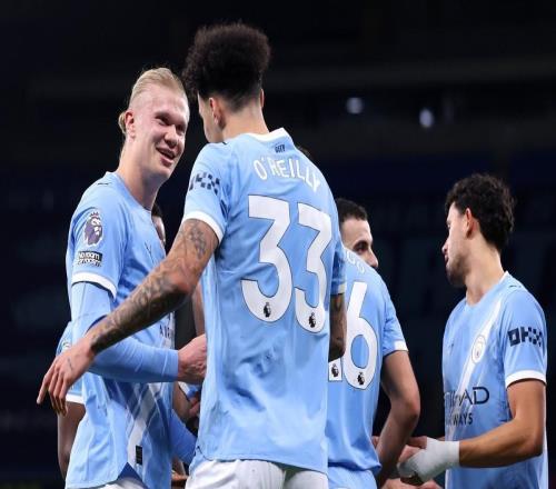 曼城英超主場對紐卡17連勝，為英格蘭頂級聯(lián)賽第二長紀錄