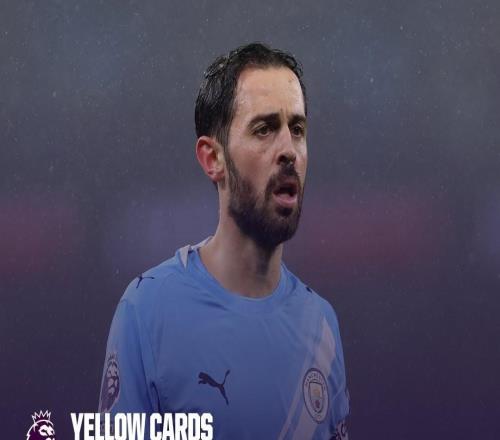 B席本賽季英超8次染黃，追平個(gè)人單賽季最多紀(jì)錄