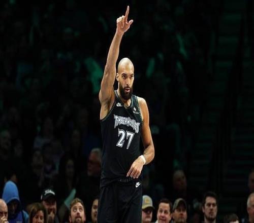 NBA官方：森林狼中鋒戈貝爾累計(jì)7次惡意犯規(guī)，停薪禁賽1場(chǎng)