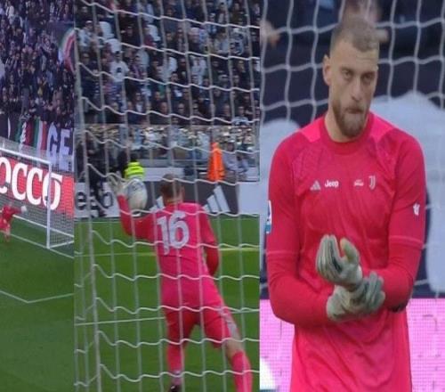 尤文本賽季意甲13次開場首次被對手射正就丟球，同期聯(lián)賽最多