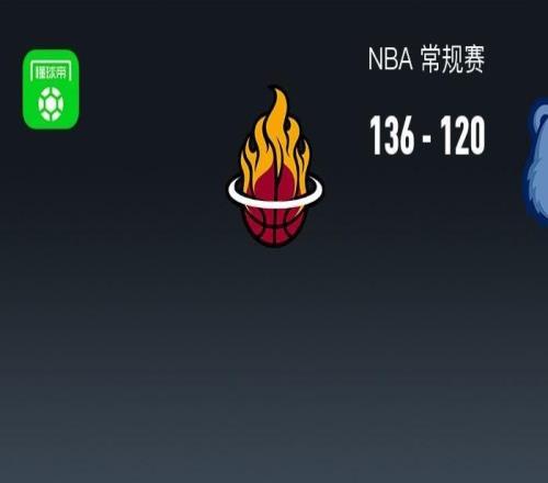 NBA戰(zhàn)報：熱火136120灰熊取NBA3連勝，維金斯28+7+3