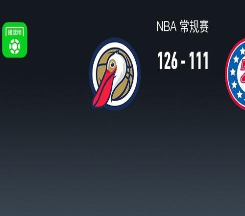 NBA戰(zhàn)報：鵜鶘12611176人，馬克西27分