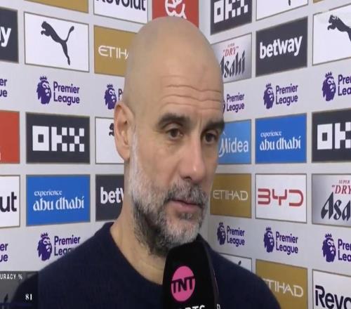 瓜帥：紐卡非常難對(duì)付，所以我對(duì)球隊(duì)今天的表現(xiàn)很滿意