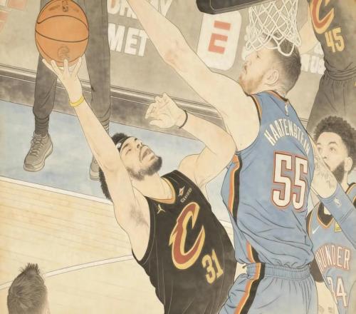 雷霆讓了4大主力，騎士照樣打不過！2大短板暴露，談爭冠為時尚早