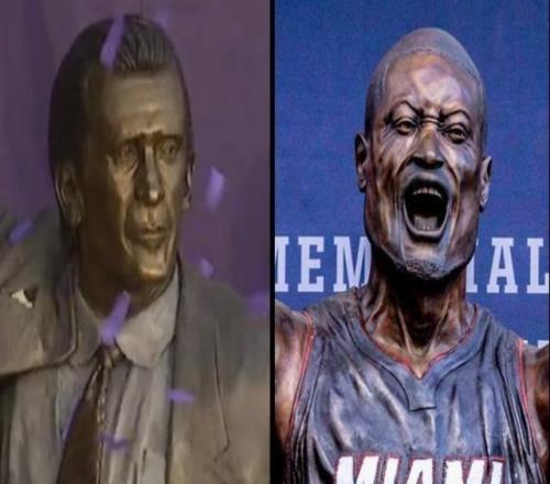 湖人揭曉萊利雕像！神似好萊塢影星，網(wǎng)友：比韋德強(qiáng)