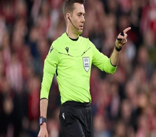 官方：法國名哨蒂爾潘將執(zhí)法馬競vs布魯日次回合