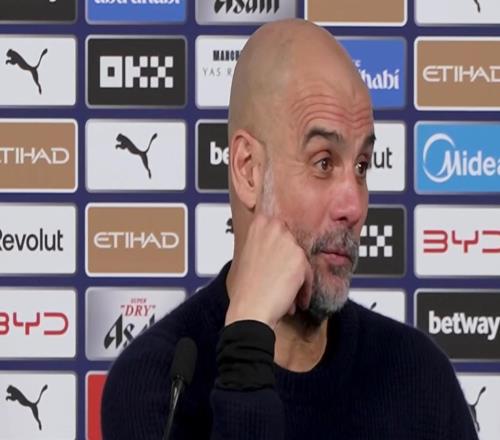 瓜帥：我不太喜歡讓哈蘭德防守但有時就是需要，他非常無私