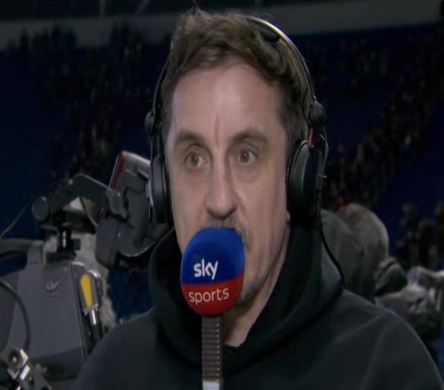 內(nèi)維爾：全場最佳是拉門斯謝什科的進(jìn)球是世界級(jí)的