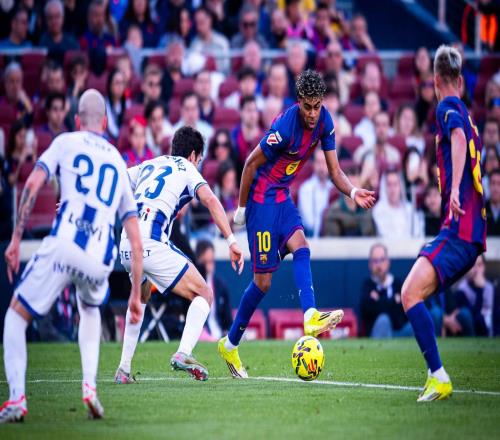 超越博揚(yáng)，亞馬爾是達(dá)成巴薩一線隊(duì)100勝最年輕的球員