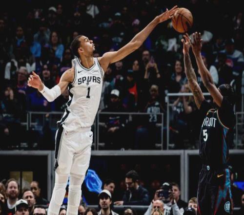 26投5中！馬刺大勝聯(lián)盟第一！文班亞馬打爆NBA狀元