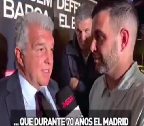 拉波爾塔回應(yīng)阿韋洛亞：70年來一直是皇馬掌控著裁判體系