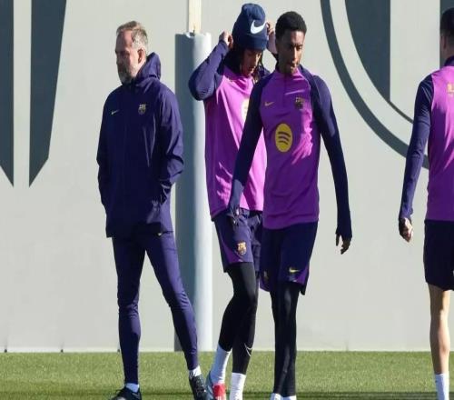 每體：加維今日參加了大部分合練，他正逐步找回比賽狀態(tài)