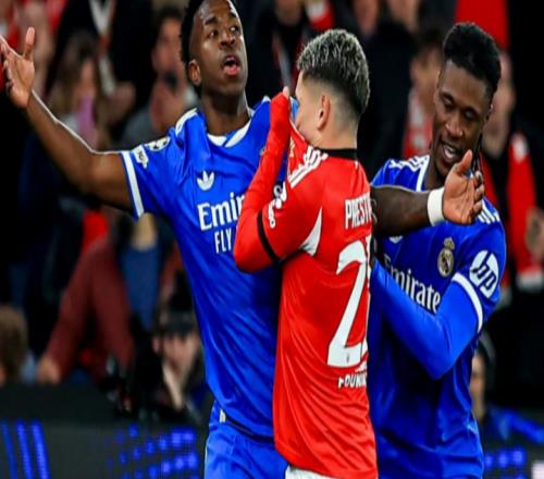 歐冠淘汰賽附加賽明天2月26日賽程：皇馬PK本菲卡，巴黎PK摩納哥