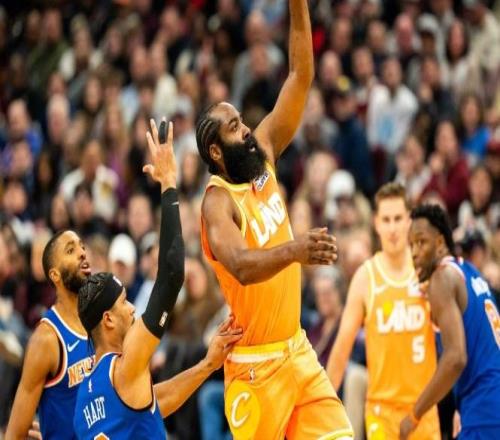 哈登20+4力壓布倫森，米切爾14罰23分阿倫兩雙，騎士復仇尼克斯