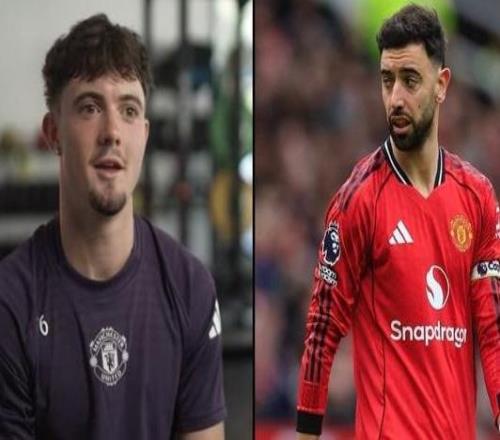 曼聯(lián)小將奧弗里：上次和B費一起訓(xùn)練，他教了我一小時任意球