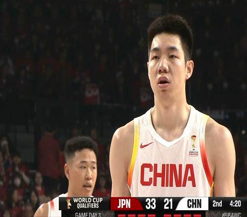 中國男籃：4人出色4人不及格，張鎮麟墊底，一內一外聯手致勝