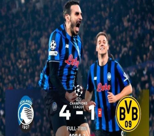 真藍黑！亞特蘭大是近7年歐冠首支落后兩球次回合翻盤的球隊