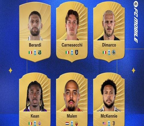 意甲2月最佳球員候選：迪馬爾科、馬倫、麥肯尼入圍