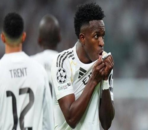 晉級功臣，維尼修斯首次在歐冠淘汰賽兩回合都取得進球