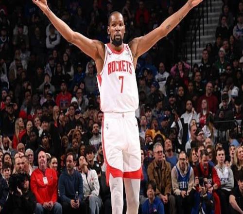 賽季新高+生涯得分破32000分大關(guān)，KD出場(chǎng)40分鐘砍40分8板3助