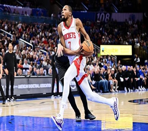 根本沒法下場！沒有杜蘭特狂砍高分，估計(jì)火箭這次又要交代了