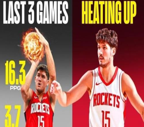 火箭邊緣人2場20+10！火速上位補(bǔ)位DFS，1年合同超值，續(xù)約穩(wěn)了