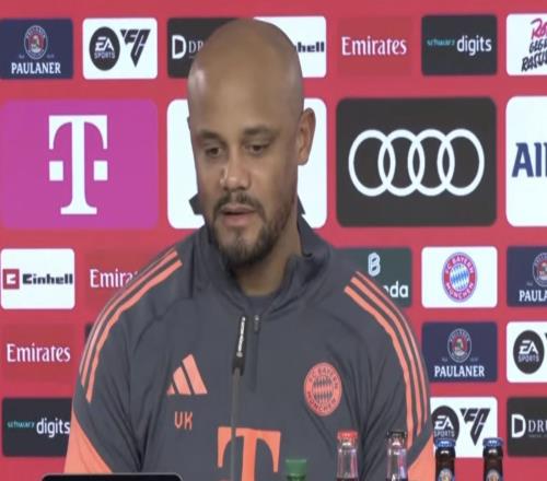 孔帕尼：明天復出對諾伊爾來說有點早出局肯定影響多特心理