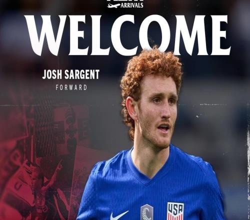 官方：美國國腳薩金特加盟美職聯(lián)多倫多據(jù)悉總價約2000萬鎊