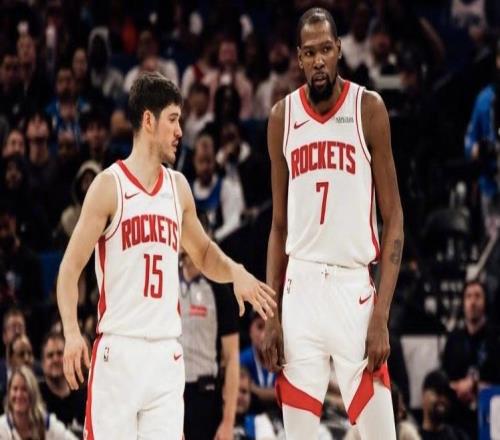 火箭客場再次出擊！小史密斯因傷缺席，杜蘭特帶隊沖擊4連勝
