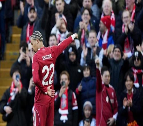 利物浦夢幻開局！?；倏?分鐘閃擊，破28天球荒，豎拇指慶祝