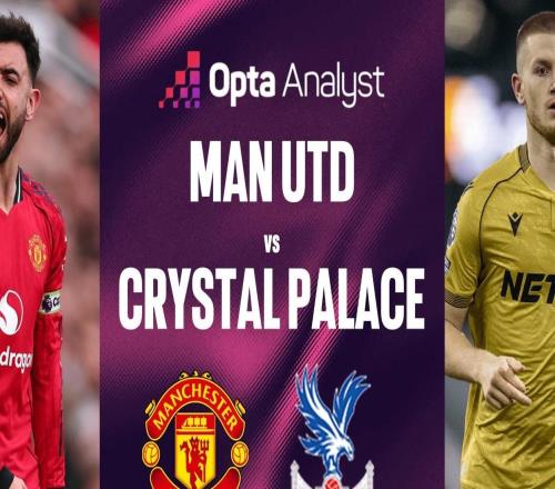 落下風(fēng)，曼聯(lián)英超主場(chǎng)對(duì)水晶宮兩連敗，近6場(chǎng)輸4場(chǎng)