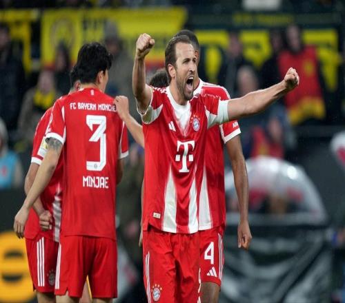 凱恩本賽季聯(lián)賽9次梅開二度為五大聯(lián)賽最多，哈蘭德7次列第二