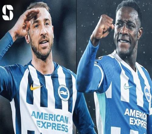 維爾貝克連續兩個賽季英超進球上雙，布萊頓隊史第二人