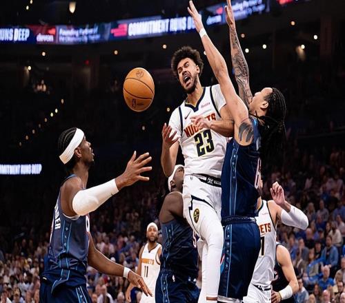 面對雷霆打出了災難級表現，掘金鋒線大將難道是打不了硬仗