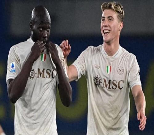 霍伊倫德破荒建功，盧卡庫(kù)補(bǔ)時(shí)絕殺！那不勒斯21逆轉(zhuǎn)維羅納