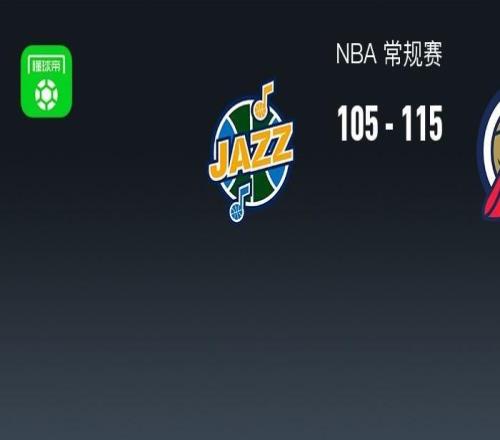 鵜鶘115105雙殺爵士，薩迪克貝24分，科利爾21+7