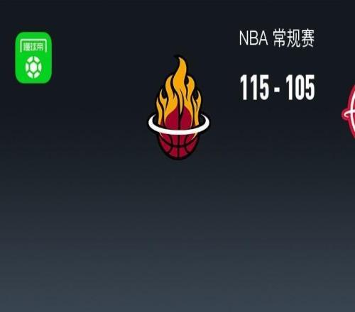 NBA戰(zhàn)報：熱火115105火箭，杜蘭特空砍32分